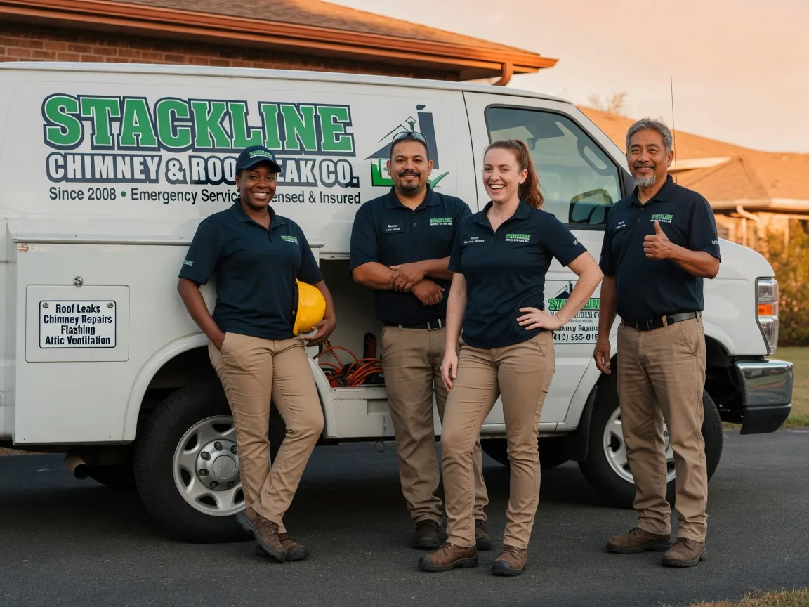 Chimney flashing repair company in Croydon, UT